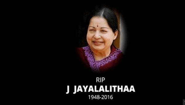 Jayalalithaa 07.12.2016