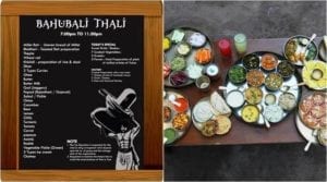 Bahubali-Thali