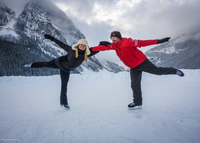 ice skating