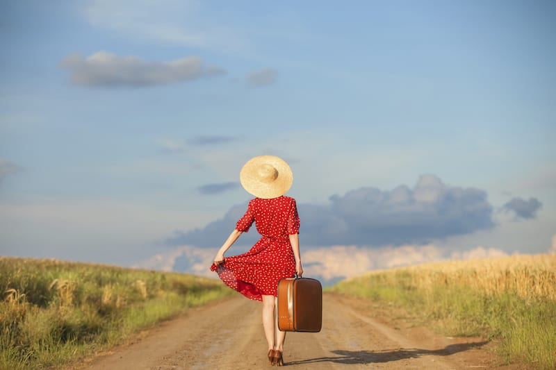 Woman Traveling Alone