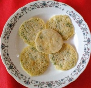 Sama ke chawal Uttapam