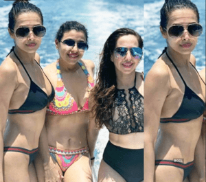 MalikaArora with Friends