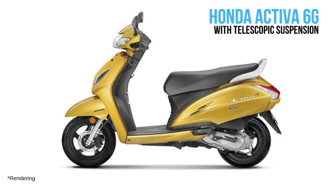 Honda Activa 6G Rendering