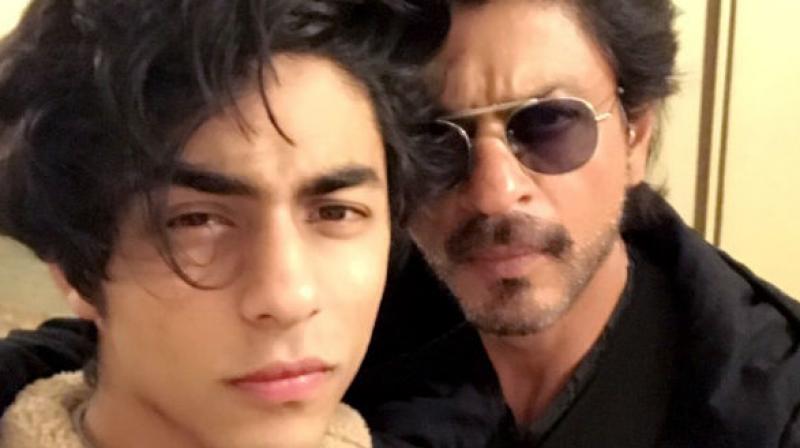 SRK with his son Aryan khan