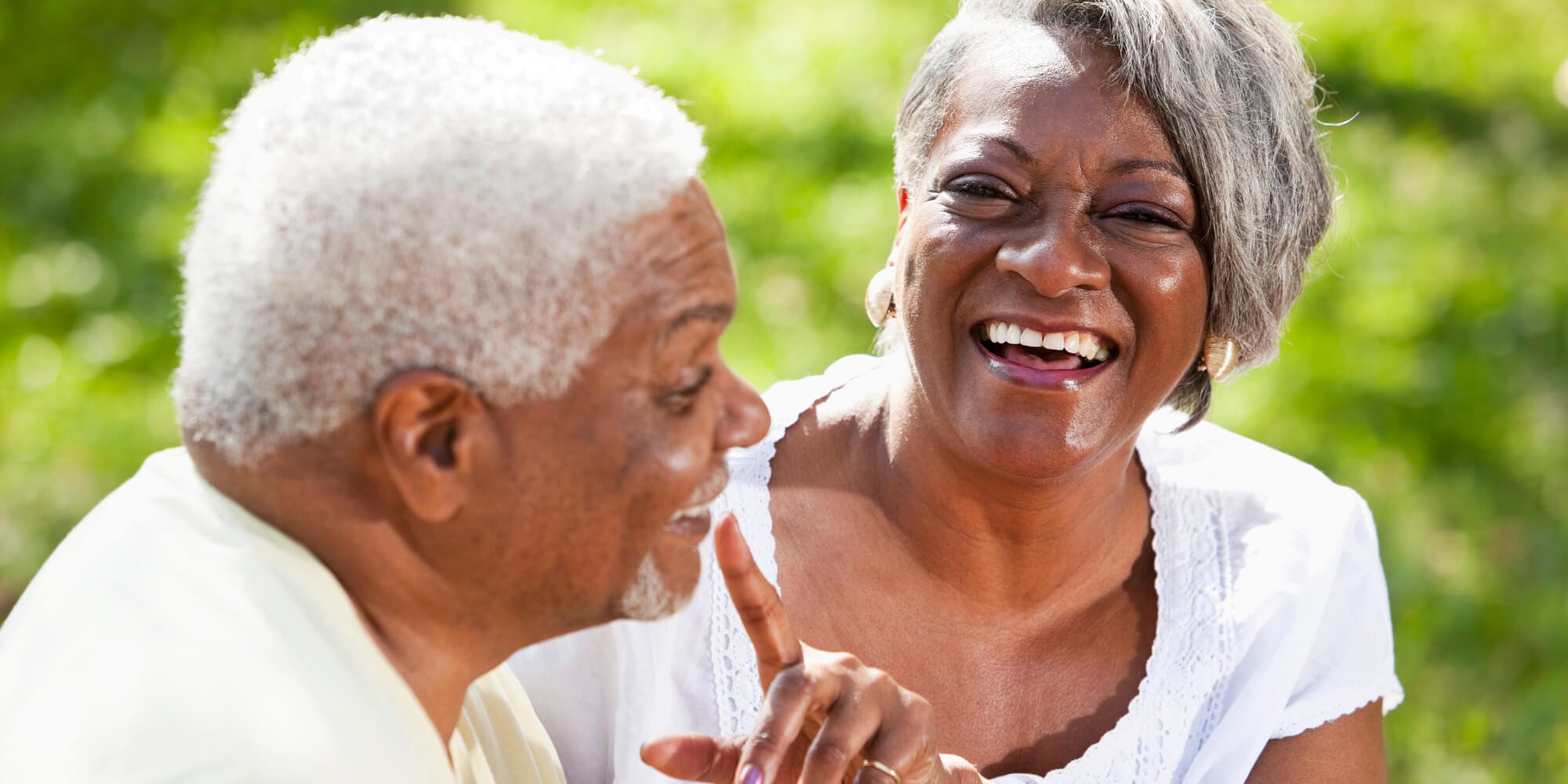 o HAPPY OLDER AFRICAN AMERICAN COUPLE facebook