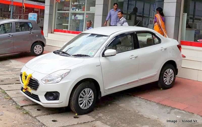 maruti dzire discounts white new car dealer 3