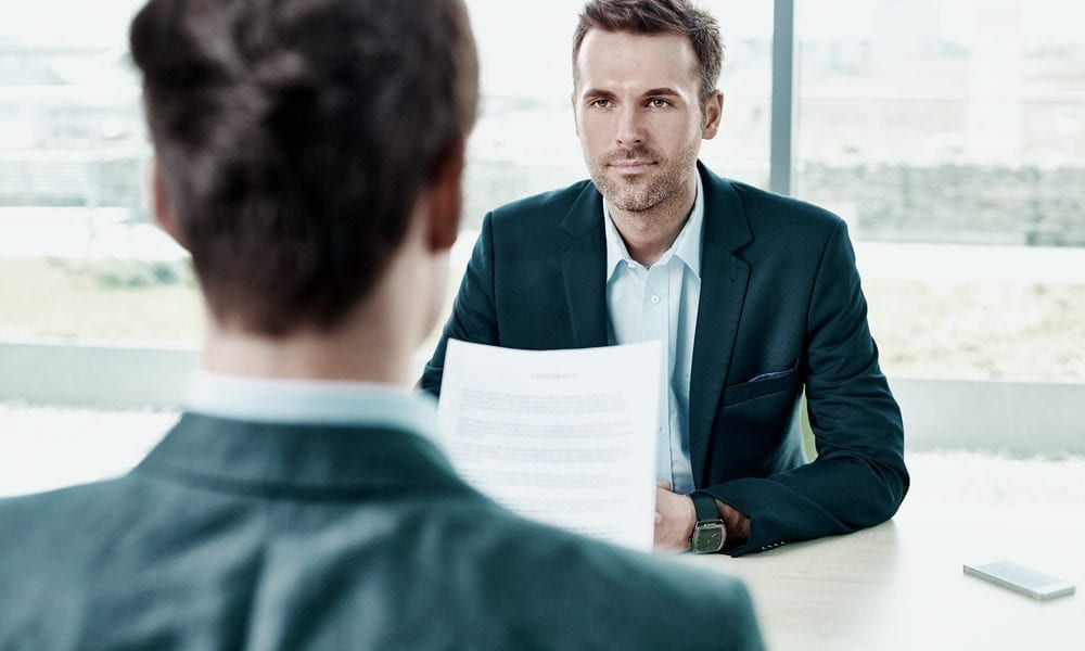 show confidence in interview