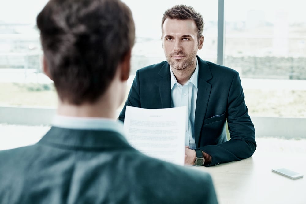 show confidence in interview