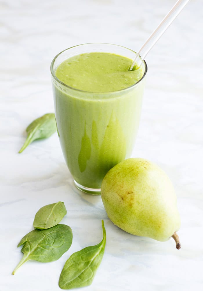 Pear and Spinach Smoothie