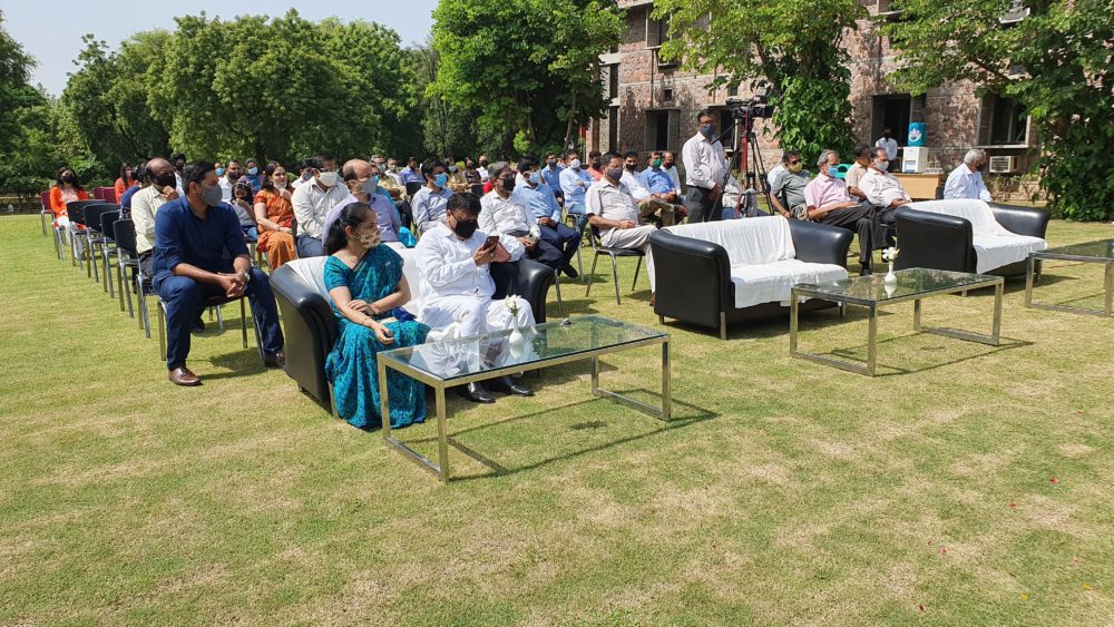 The celebration was attended by the faculty and staff members under strict COVID-19 protocols and guidelines as per the Government of India.