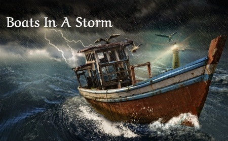 Boats In a Storm