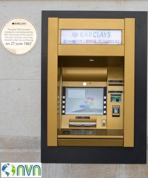 Barclay ATM machine