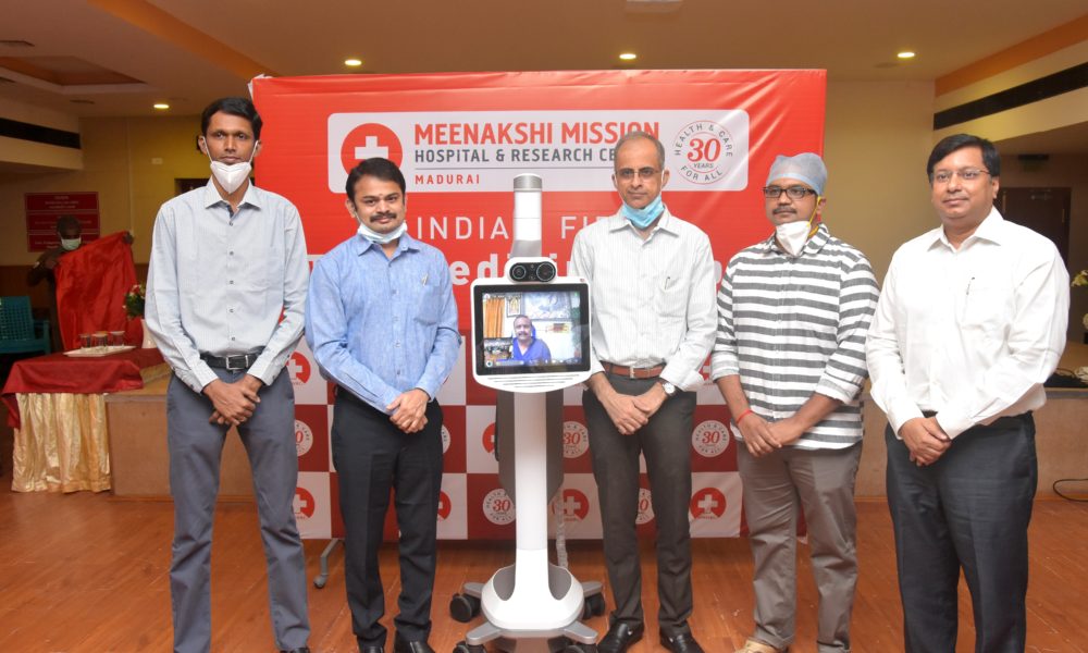 Meenakshi Mission Hospital Becomes India’s First Hospital to Introduce Telemedicine Robots