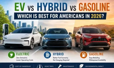 EV vs Hybrid vs Gasoline Cars: Which Is Best for Americans in 2026?