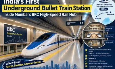 India’s first underground bullet train station: inside the BKC station transforming Mumbai’s High-Speed Rail Network