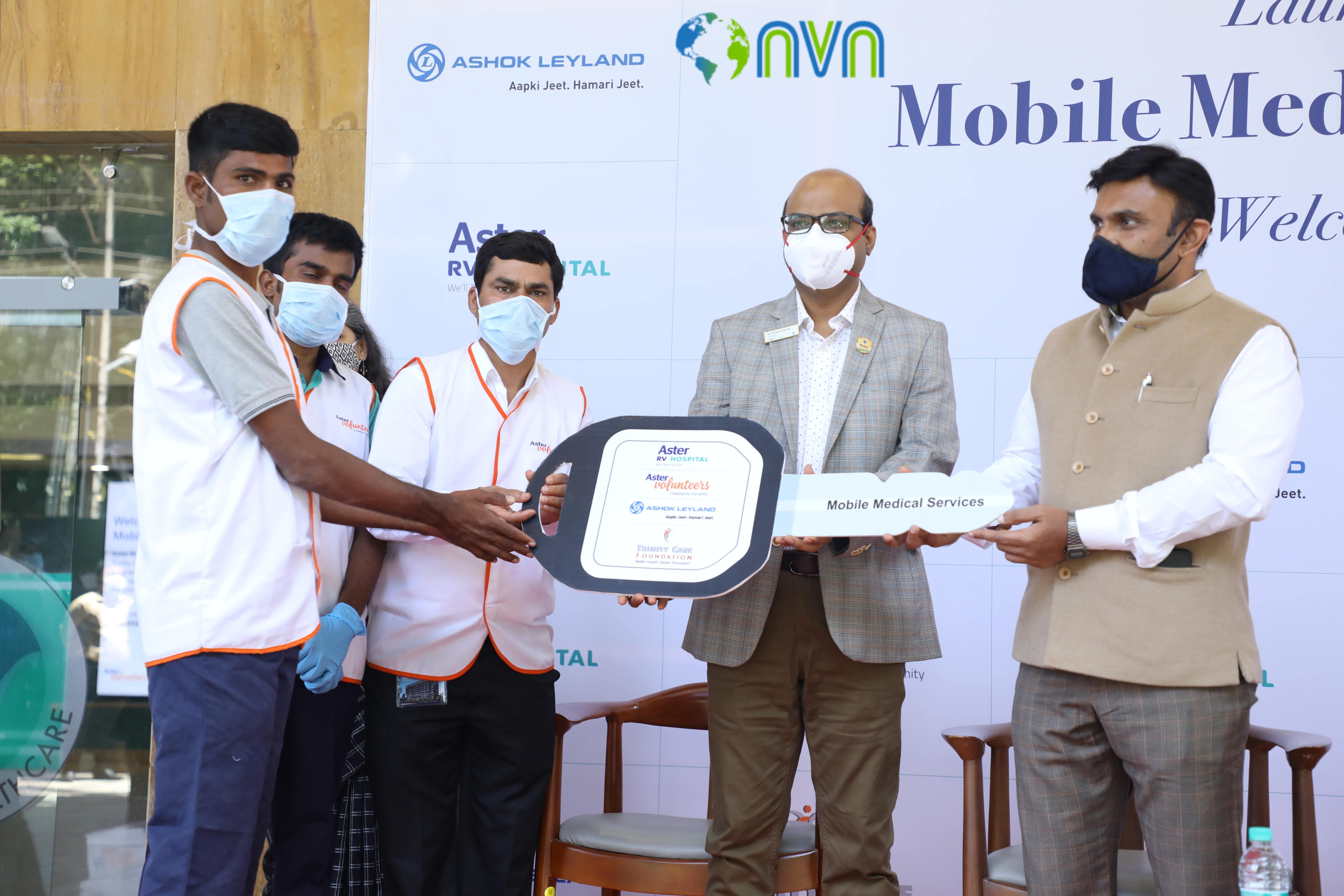 Aster RV Hospital Launches Free Mobile Medical Services