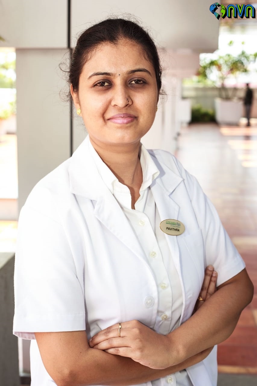 Pavithra N Raj, Chief Dietician, Columbia Asia Referral Hospital Yeshwanthpur