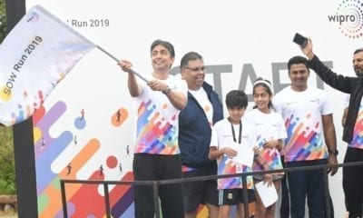 Photo 3 Spirit of Wipro Run 2019 5k flagoff by Rishad Premji Executive Chairman Wipro Limited