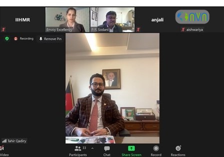 IIHMR University participates in Afghan webinar