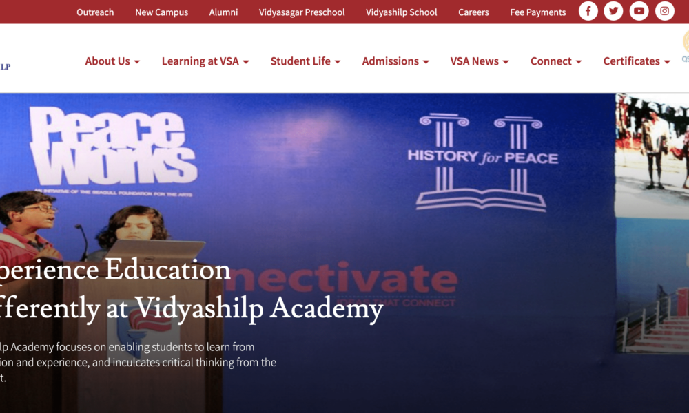 Vidyashilp Student-run Tavasya Foundation donates masks to government school students