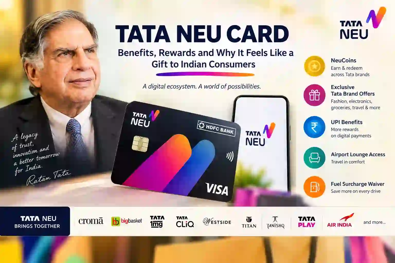 Tata Neu Card: Benefits, Rewards and Why It Feels Like a Gift to Indian Consumers