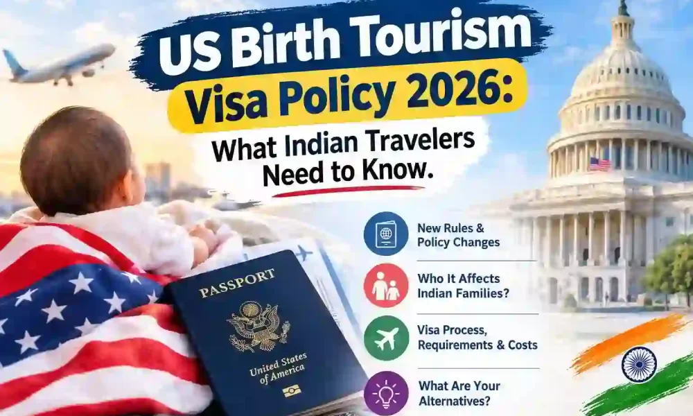 US Birth Tourism Visa Policy 2026: What Indian Travelers Need to Know