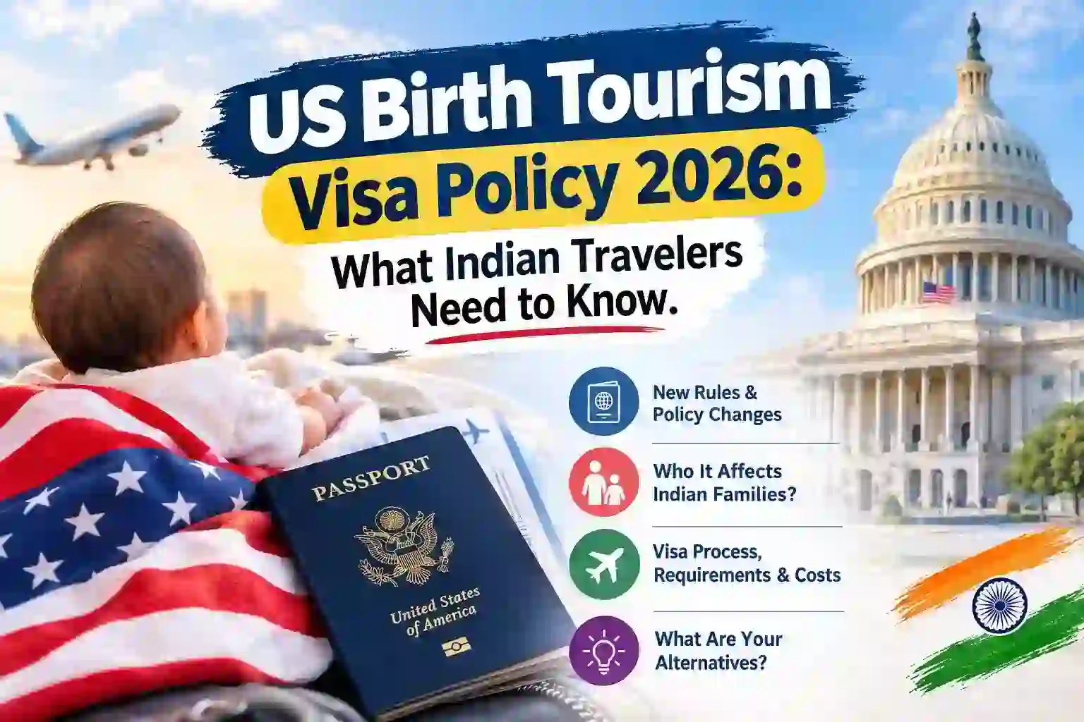 US Birth Tourism Visa Policy 2026: What Indian Travelers Need to Know