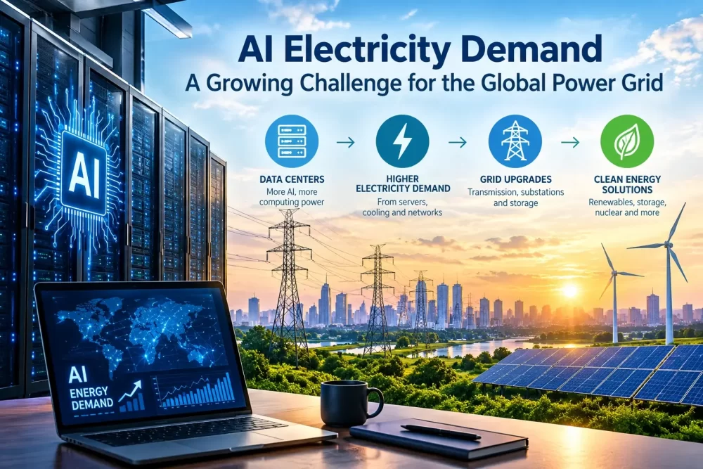 Why Artificial Intelligence Could Put Pressure on the World’s Electricity Supply 117 AI data centres, rising electricity demand, power-grid infrastructure and renewable energy solutions.