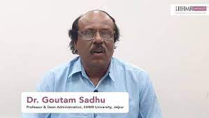 Dr. Goutam Sadhu, Professor School of Development Studies