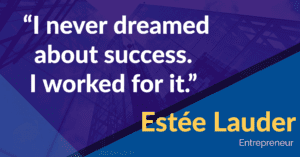 estee lauder leadership quote