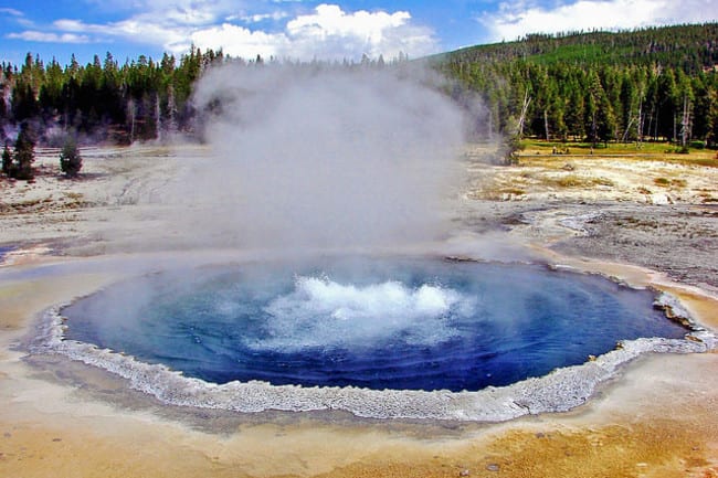 hot spring