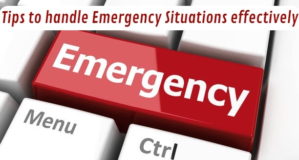 Tips to handle emergency situations effectively