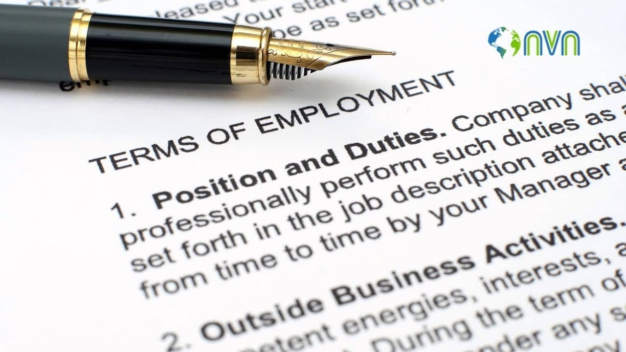 Terms Of Employment