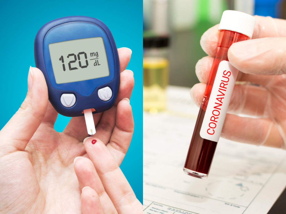 Diabetes during Covid can cause complications