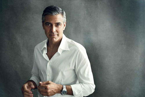 George Clooney classy look
