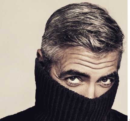 George Clooney sexy eyes