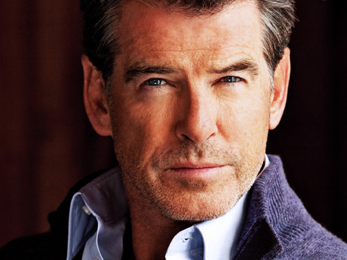 Pierce Brosnan passionate look