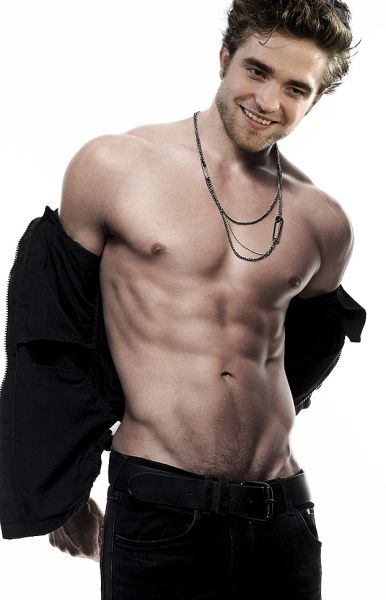 Robert Pattinson hot six pack body