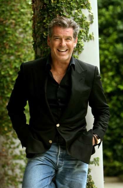 Sexy in Black Pierce Brosnan