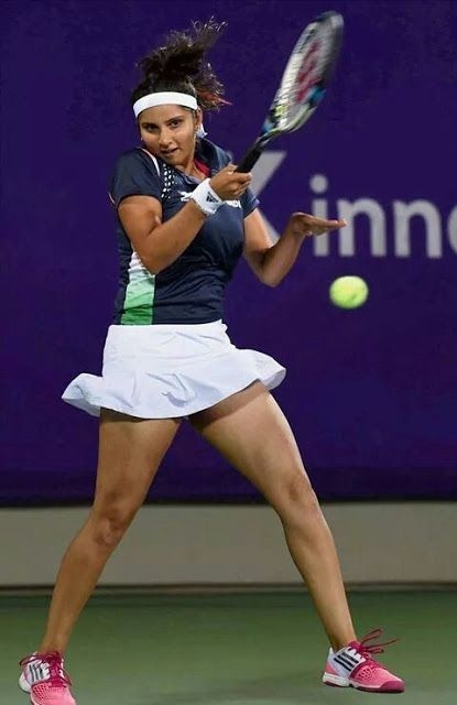 Sania Mirza fighting it out