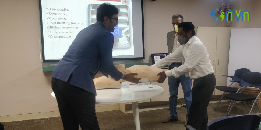 Columbia Asia Hospital Hebbal Organizes Basic Life Support Training