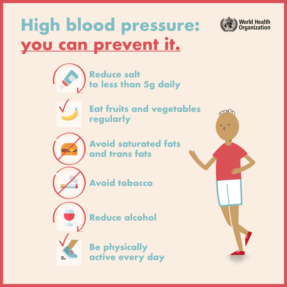 High blood pressure: you can prevent it