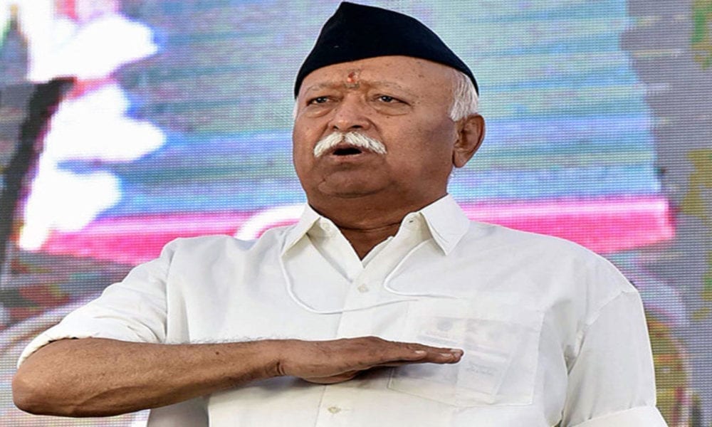 rss regards 130 crore population of india as hindu society mohan bhagwat
