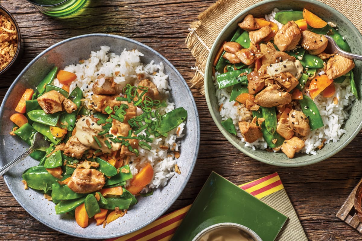 teriyaki chicken garlic rice bowl 84474ff1