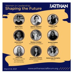 Women in Leadership Forum organized by Arthan
